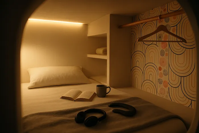 Capsule hostel 5