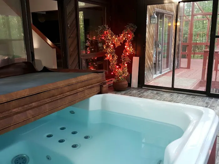 Pocono Rental | PA Cabin - Waterfront w/Pool Table, Indoor Hot Tub/Pool 4