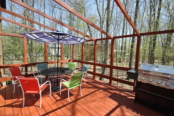 Pocono Rental | PA Cabin - Waterfront w/Pool Table, Indoor Hot Tub/Pool 4
