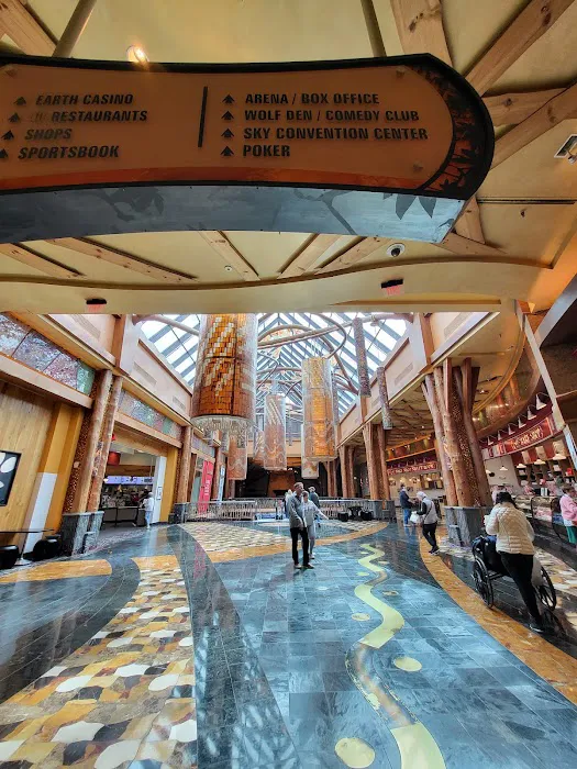 Mohegan Sun Sky and Earth Hotel Entrance 4