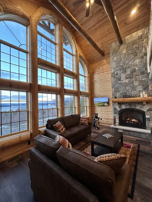 Big Bear Log Home Vacation Rental at Newfound Lake 3
