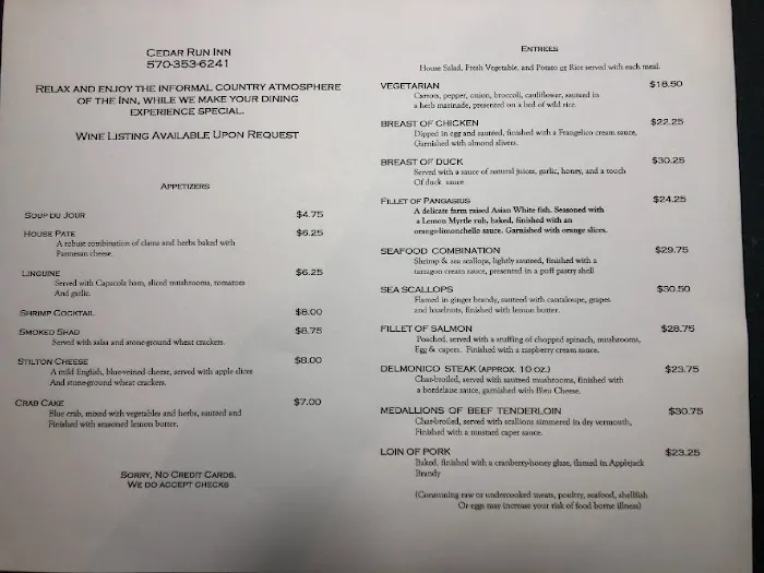 Cedar Run Inn 4
