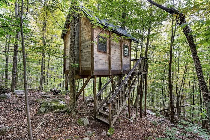 In The Trees - Maine Treehouse Rentals & Mountain Disc Golf 4