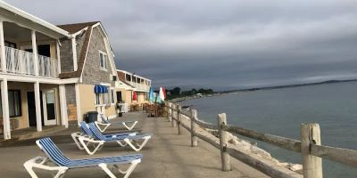 Pilgrim Sands hotel on Long Beach