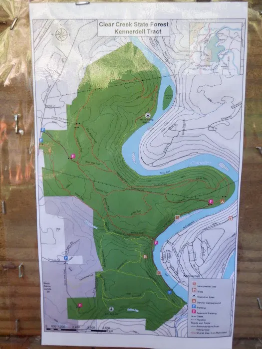 Danner campground (Clear Creek State Forest) 3