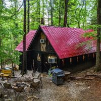 GOLD MINERS CABIN at Bear Creek Cabins in Helen Ga ico