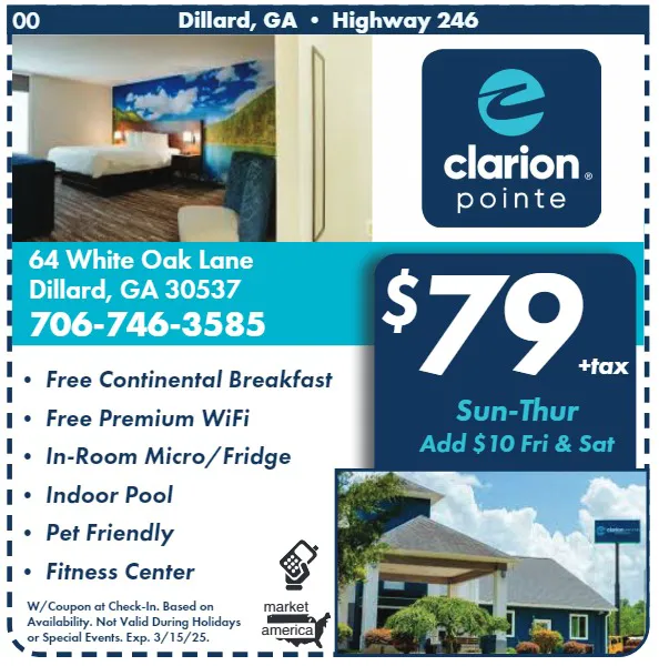 Clarion Pointe - Dillard near Blue Ridge Mountain GA 4