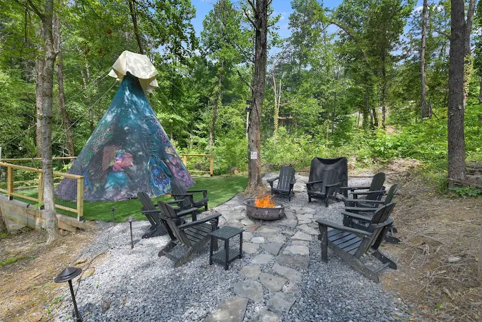 Enchanted Forest Cabin & Teepee 2