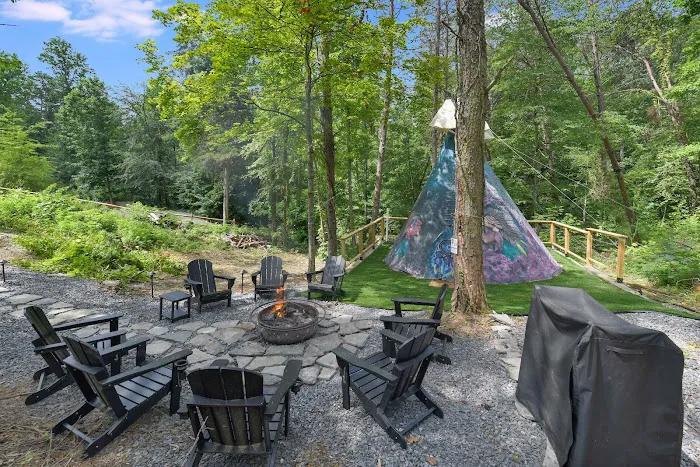 Enchanted Forest Cabin & Teepee 2