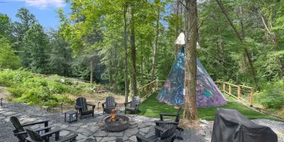 Enchanted Forest Cabin & Teepee