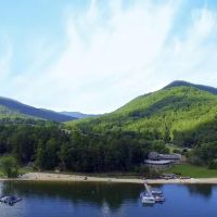 Rumbling Bald on Lake Lure ico