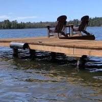 Walleye Way, on Little St. Germain Lake ico