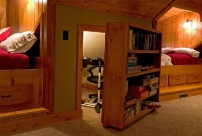 Hotels That Offer Secret Passageways or Hidden Doors in the USA