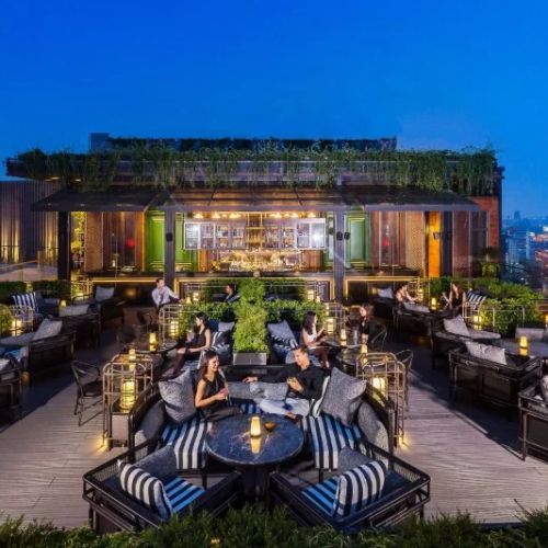 Best Hotels with Rooftop Bars & Night Views